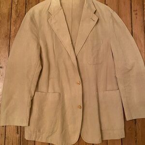 Vintage polo Ralph Lauren Cotton/Linen Blazer size medium